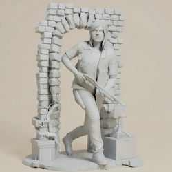 Άβαφη 3d Φιγούρα Ellie Gun Last Us 3d Βάψιμο Diy Δώρο Χρώματα 20 Cm 1:8 Άβαφη 3d Φιγούρα Ellie Gun Last Us 3d Βάψιμο Diy Δώρο Χρώματα 20 Cm 1:8