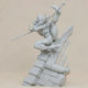 Unpainted 3D Figure Scarlet Spider In Action 3D Painting DIY Gift Colors 15.2 Cm 1:12
