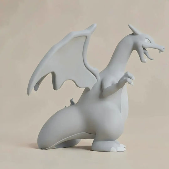 Άβαφη 3d Φιγούρα Charizard Life Size Pokemon 3d Βάψιμο Diy Δώρο Χρώματα 30 Cm 1:6