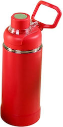 Portable Thermos Bottle 750ml Red