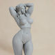 Unpainted 3D Figure She Hulk Thicc 1 6 Painting DIY Gift Colors 15.2 Cm 1:12