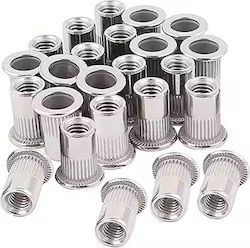 M12 Cylindrical Rivet Nuts Falon-tech 50 Pcs 2.0-5.9 Mm
