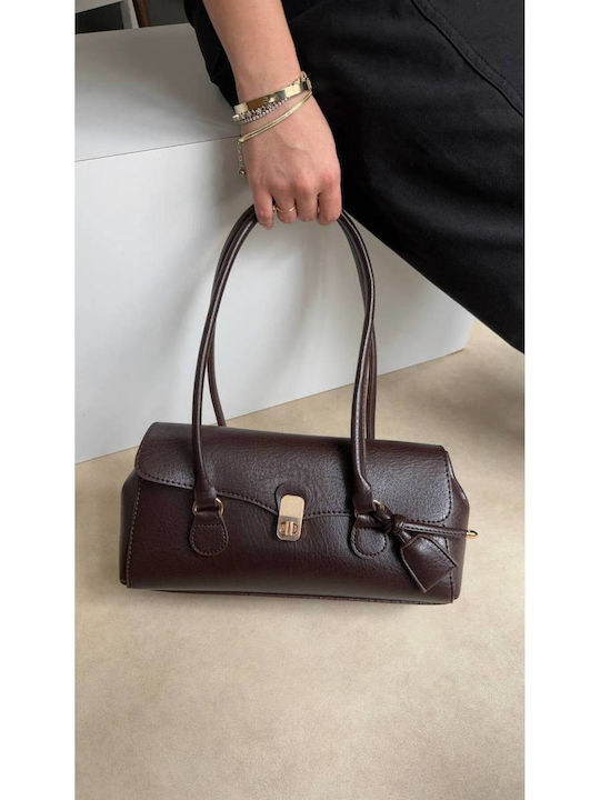 Damentasche Schulter Beige