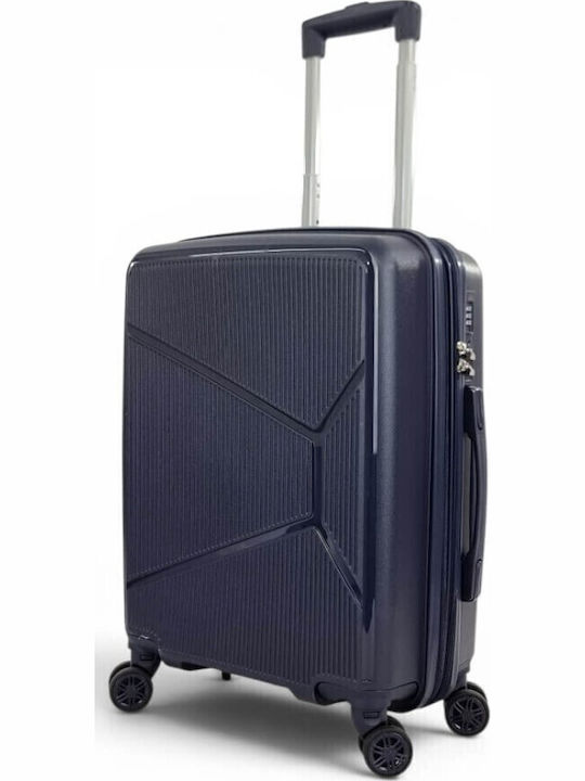 Reise Koffer Kabine Hart Dunkelblau Höhe 55cm Reise Koffer Kabine Hart Dunkelblau Höhe 55cm