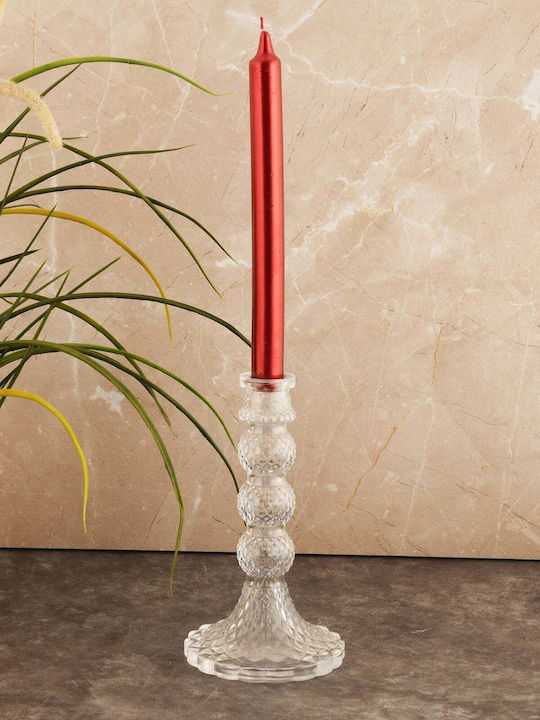SteweHome Glass Candle Holder 10x15cm