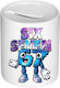 Παιδικός Κουμπαράς Λευκός Six-seven