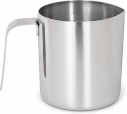 Stainless Steel Milk Jug Ergonomic Handle Container Milk Coffee Cappuccino Milk Frothing 500 Ml
