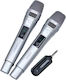 Kimiso Kabellose Karaoke-Mikrofone KMS-904MC 509045_s Silber