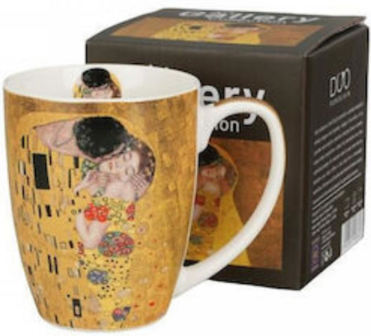 Carmani Klimt Tasse aus Porzellan 360ml