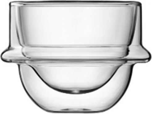 Bormioli Rocco Set Tassen Espresso Glas Weiße PLANETA 9CL 2 Stück