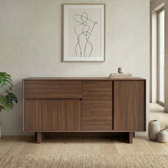 Megapap Holzsideboard GP037-0331 1 Karyaedi 146x45x76.5cm