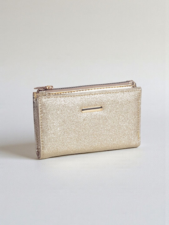 Damenbrieftasche Gold