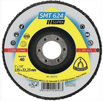 Klingspor Конвекс Шкурове За Полиране P60 125мм 12 Бройки 328242