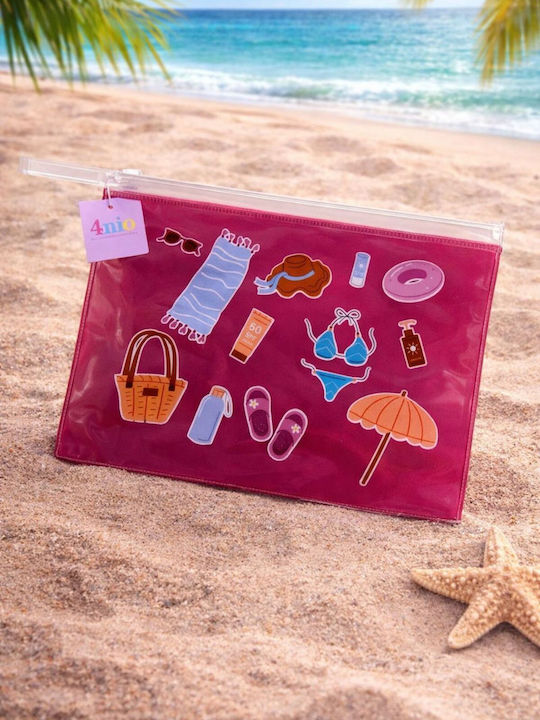 Enpapa Transparent Makeup Travel Bikini Zipper Bag Enp-016005-v2288