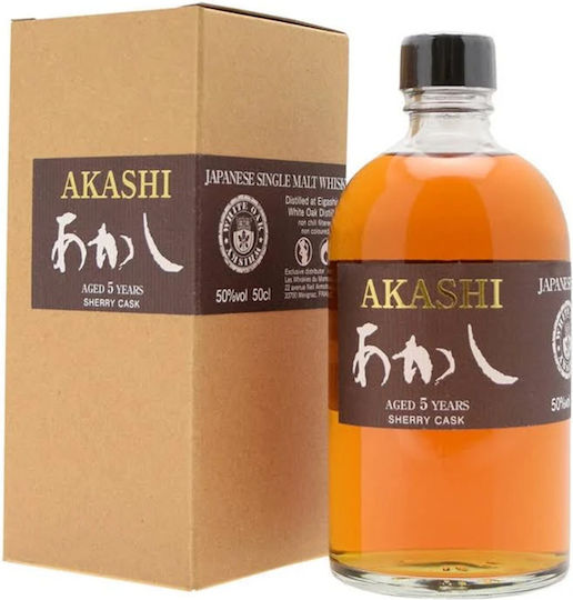 Akashi 5 Years Single Malt Sherry Cask 500ml