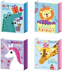 Geantă Happy Birthday Animăluțe (Diverse Culori)