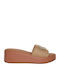 Anatomic Women's Summer Platforms in Slipper Style Brown