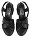 Leather Anatomic Black Sandals