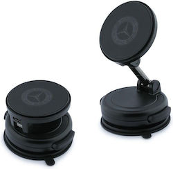 Mercedes-Benz Car Mobile Mount with 15W Wireless Charging MagSafe Black Mercedes-Benz Car Mobile Mount with 15W Wireless Charging MagSafe Black