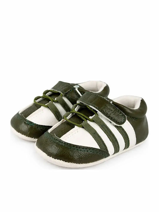 Chippo Chippo Weiche Sohlenschuhe Für Babys Grüne Stiefel