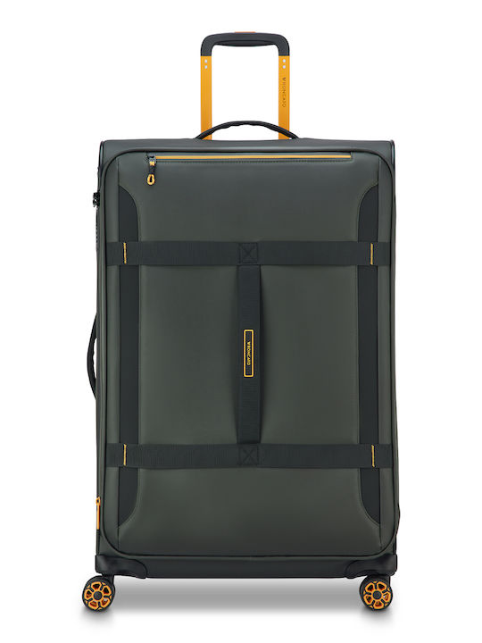 Roncato Large Suitcase Roncato Norway 414211 Khaki Height 77cm