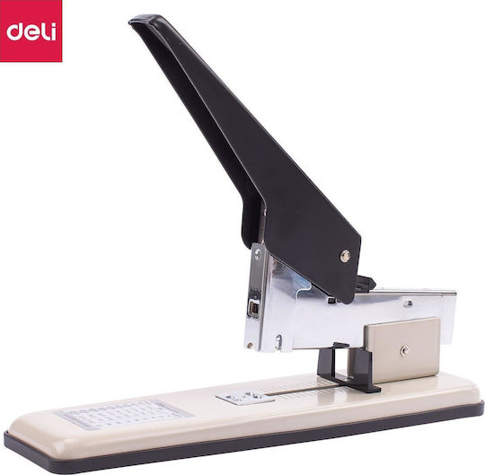 Deli Heavy Duty Stapler Do 210 Sheets Gray 0393