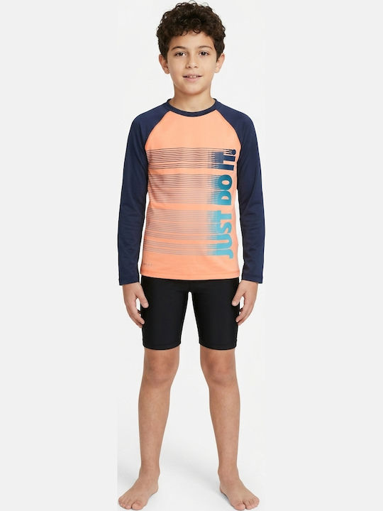 Nike Hydroguard Детски Костюм За Баня Блуза Ора...