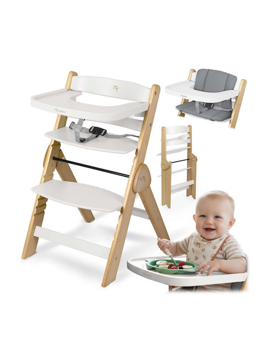 Nukido Timo Foldable Baby Highchair Beige