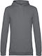B&C Herren Werbebekleidung Langärmeliges Elephant Grau Sweatshirt