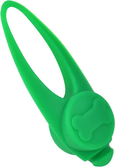 Petigio Led Light Silicone Collar Pet Green