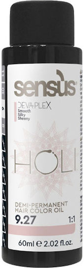 Sensus Vopsea temporară de păr 9.27 Very Light Biege Violet Blond 60ml