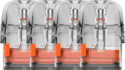 Vaporesso Резервни Резервоари за Атомайзер 4 Бр в Прозрачен Цвят 3 ml Vaporesso Резервни Резервоари за Атомайзер 4 Бр в Прозрачен Цвят 3 ml