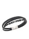 Senza Men's Leather Bracelet