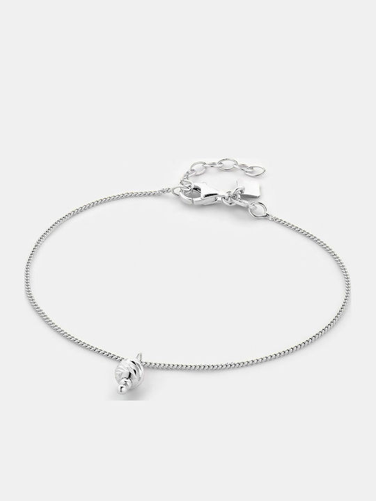 Vogue Damentäuber Armband Kette aus Silber