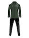 Σετ Φόρμας Με ζακέτα με Λάστιχο Dark Green/black