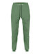 Pantaloni de trening lucioși Green/black