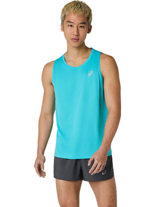 ASICS Core Sportliche Herrenbluse Blau