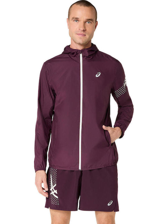 ASICS Мъжко яке Бордо