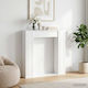 vidaXL Wooden Fireplace Mantel 100x100cm