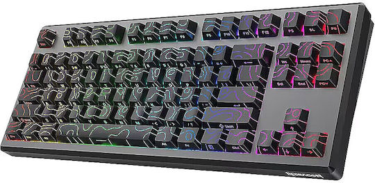 Redragon K732MC RGB PRO Ασύρματο Gaming Πληκτρολόγιο 75% με RGB φωτισμό (Αγγλικό US)