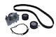 Set de distribuție Peugeot 2,0hdi Pompă de Apă Vkmc 03257