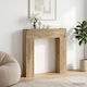 vidaXL vidaXL Wooden Fireplace Mantel 102x100.5cm