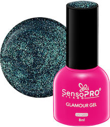 SensoPro Glamour Gel Nail Polish Emerald Palace...