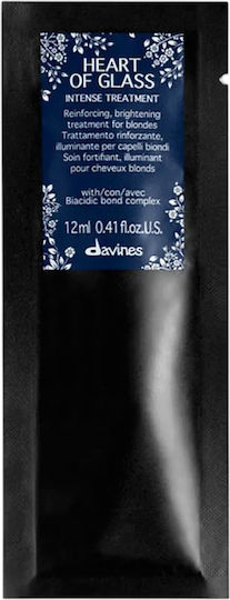 Davines Herzglas Intensive Haarbehandlung Creme Maske Aufhellen 12 Stück 12 Ml