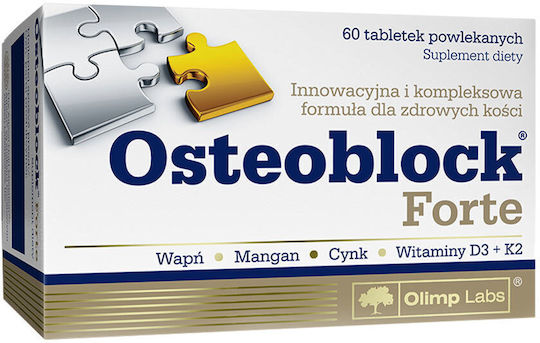 Olimp Sport Nutrition Labs Osteoblock Forte Olimp Labs Ειδικό Συμπλήρωμα Διατροφής 60 ταμπλέτες
