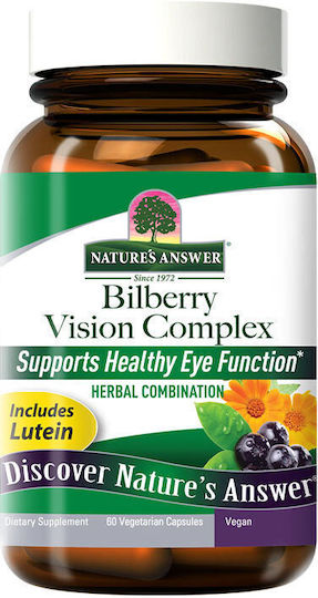 Nature's Answer Bilberry Vision Complex Nature's Answer 60 растителни капсули