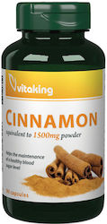 Vitaking Cinnamon 375 Mg Vitaking 90 Capsules Vitaking Cinnamon 375 Mg Vitaking 90 Capsules
