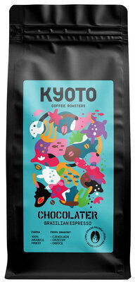 Kyoto Vaspiatta Espresso Kaffee Brasilien Schokolade in Körner 500g