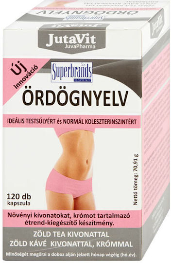 JutaVit Devil's Tongue Ειδικό Συμπλήρωμα Διατροφής 120 κάψουλες Jutavit