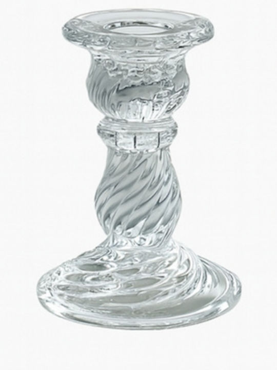 ecarla Ecarla Kerzenhalter Aus Glas In Transparentem Farbe 10cm